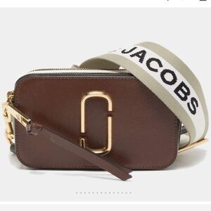 EUC Marc Jacobs Tri Color Leather Snapshot Camera Crossbody Bag